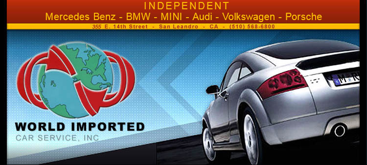 World Imported has served the S.F. East Bay European auto service needs since 1968. World Imported Car Service has proven their commitment to import car repair and customer satisfaction